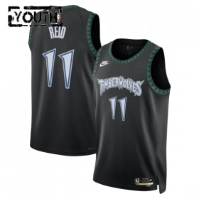 NBA Børn Trøje Minnesota Timberwolves Naz Reid 2025-26 Nike Classic Edition Sort Swingman